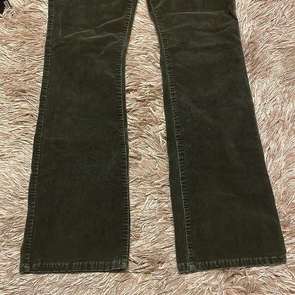 KUT From The Kloth Brown Velour Baby‎ Bootcut Jeans sz 10 - Picture 3 of 9